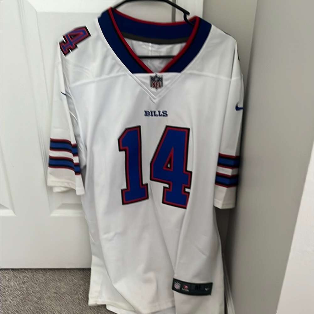 Nike Buffalo Bills NFL Jersey: Stefon Diggs (Authentic! Stitched Lettering & #)